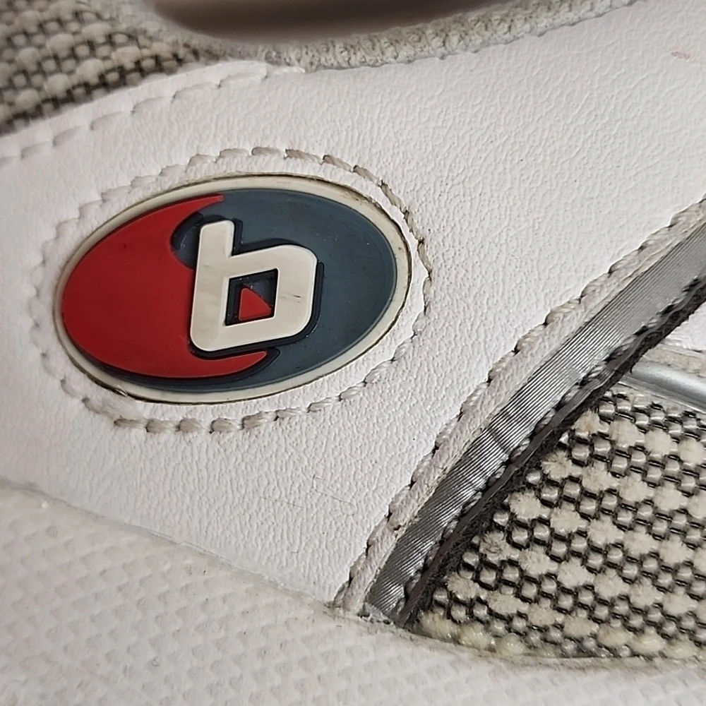 Spring Boost b-Fit Dorsi-4 Science White & Gray Walking Running Shoes 8.5